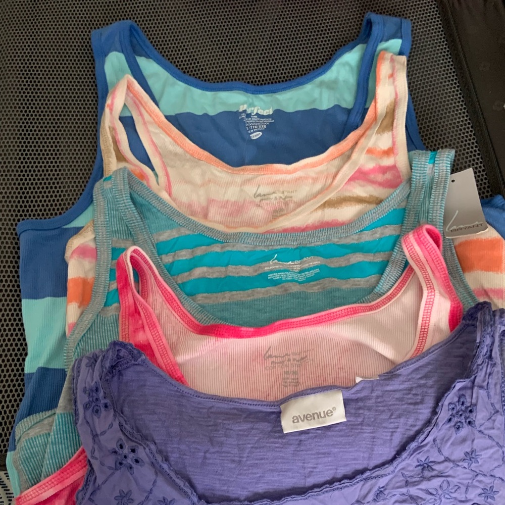 Lane Bryant Tank tops, new.